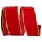 JAM Paper 2.5" x 25yd. Velvet Wired Heavy Commercial Ribbon